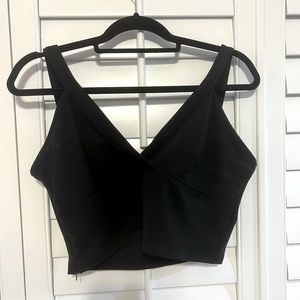 Shein Black Crop Top!